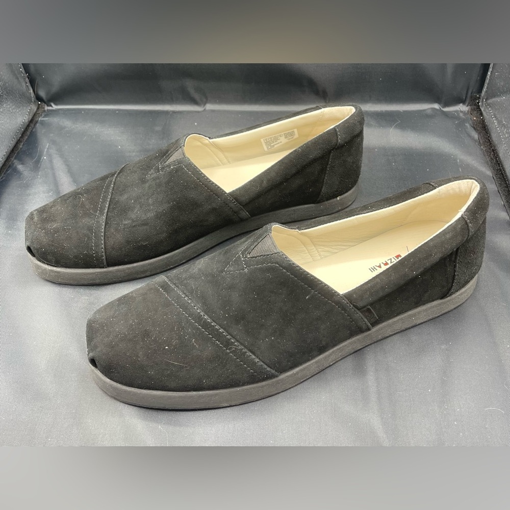 TOMS x Jamie Mizrahi Alp FWD Water Repellent Suede Slip-On Espadrille (Women) 12